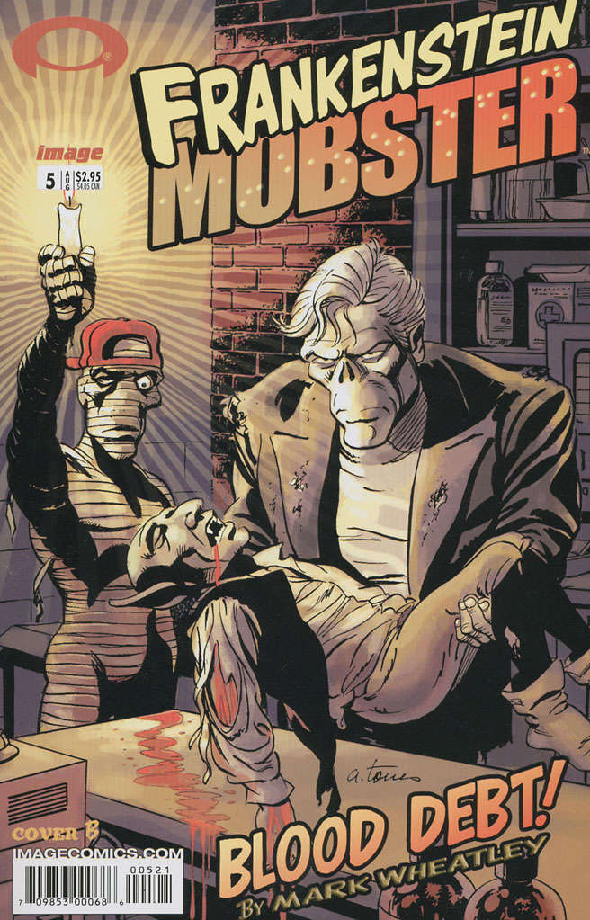 Frankenstein Mobster #5 Variation B