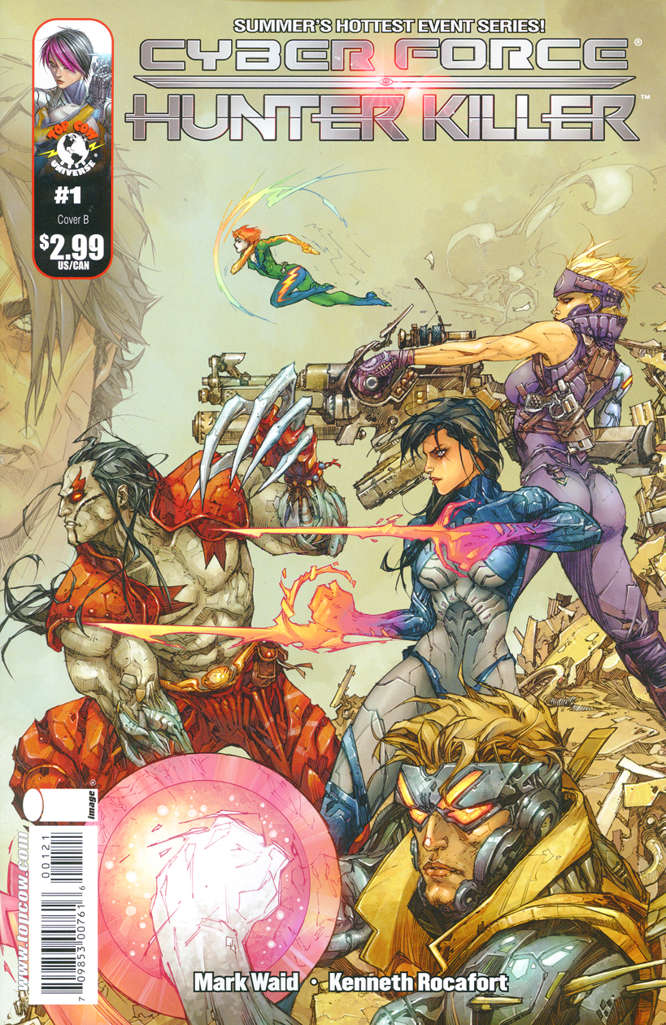 Cyberforce/Hunter-Killer #1 Variation B