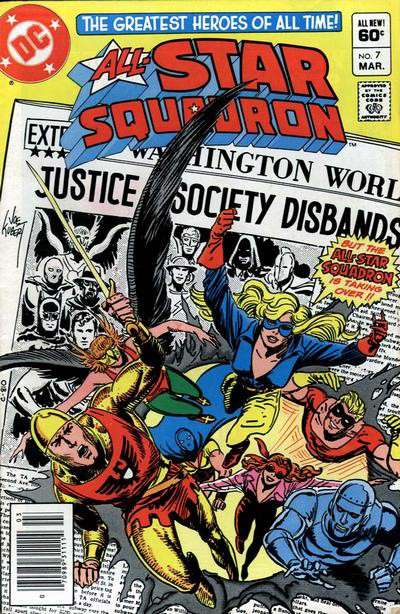 All-Star Squadron #7 Newsstand Edition