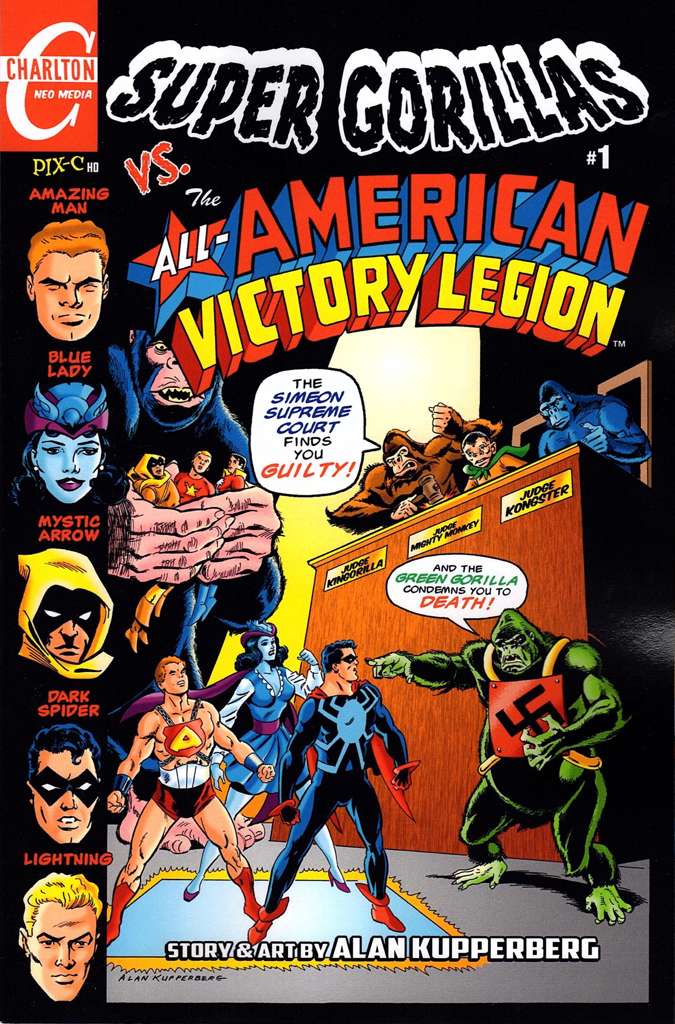 Super Gorillas vs. the All-American Victory Legion