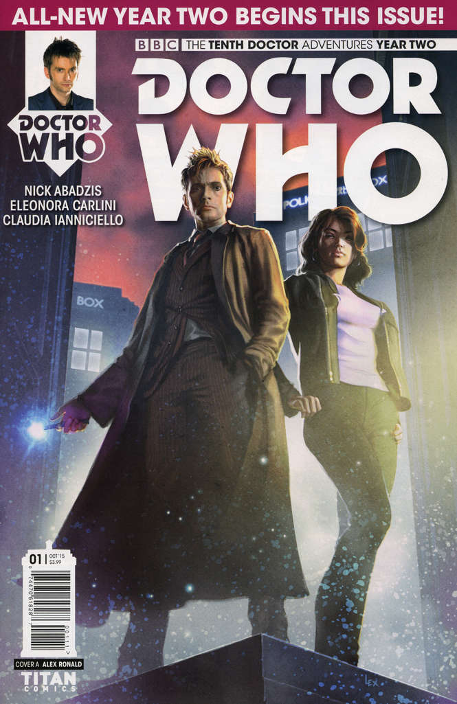 Doctor Who: The Tenth Doctor Year Two #1 Variation A