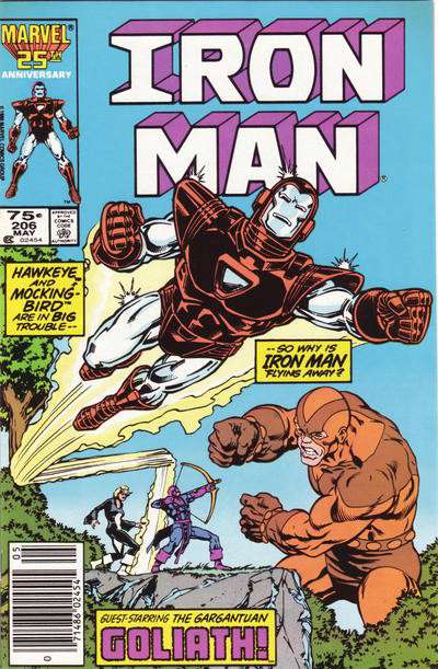 Iron Man (1st Series) #206 Newsstand Edition