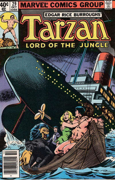 Tarzan (Marvel) #29 Newsstand Edition