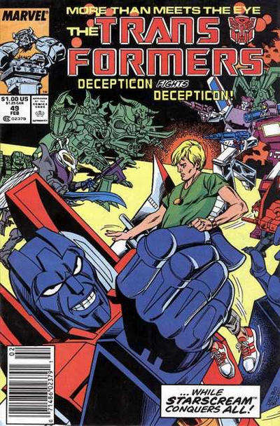 The Transformers #49 Newsstand Edition