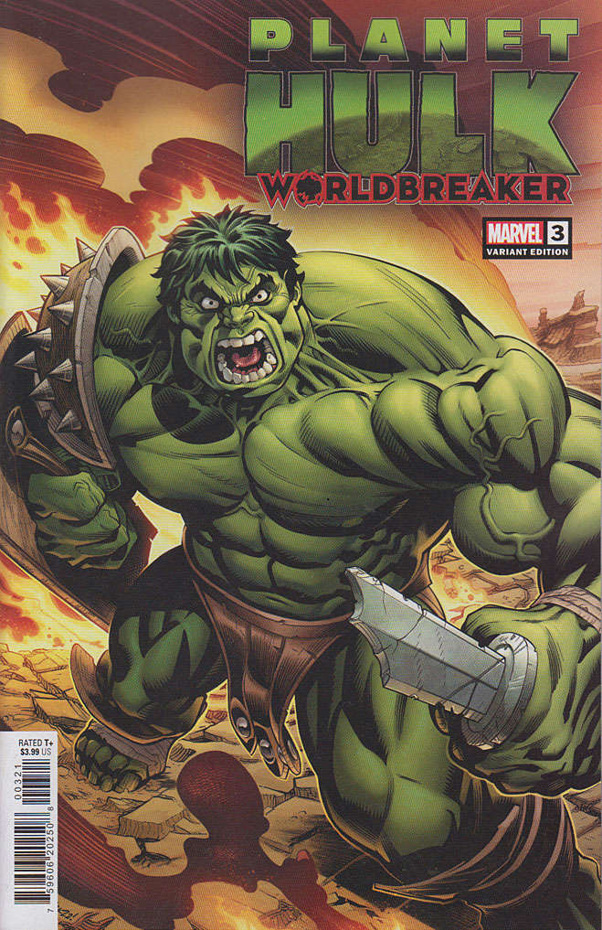 Planet Hulk: Worldbreaker #3 Variation A