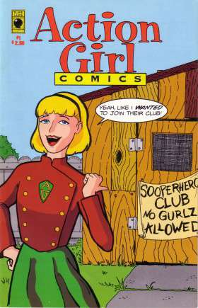 Action Girl Comics #1  - 2nd printing