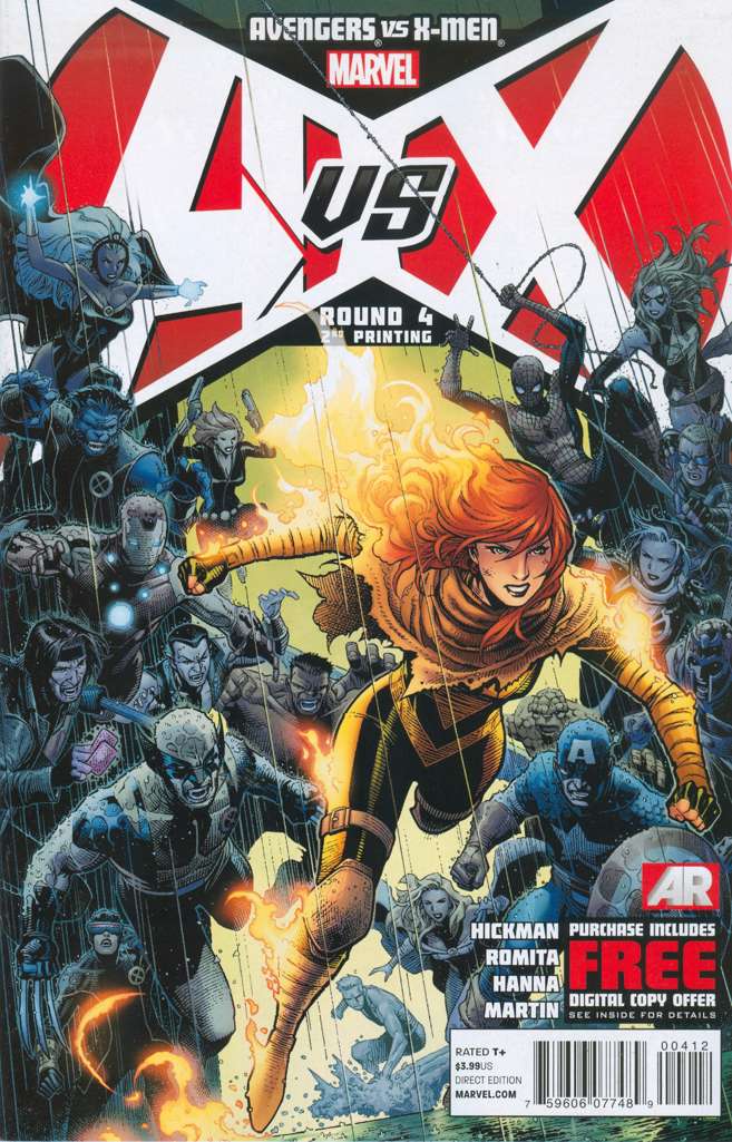 Avengers vs. X-Men #4  - 2nd printing
