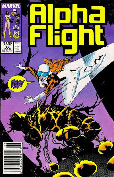 Alpha Flight (1st Series) #47 Newsstand Edition