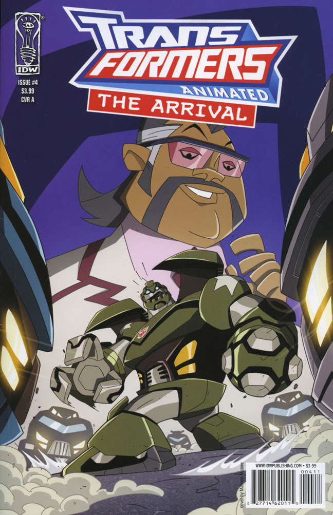 Transformers Animated: The Arrival #4 Variation A