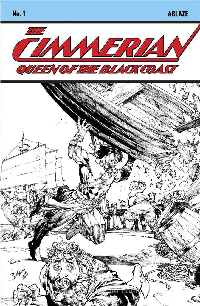 The Cimmerian: Queen of the Black Coast #1 Variation E