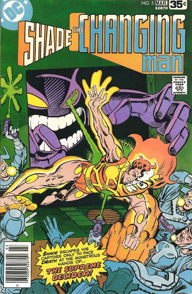 Shade, the Changing Man (1st Series) #5
