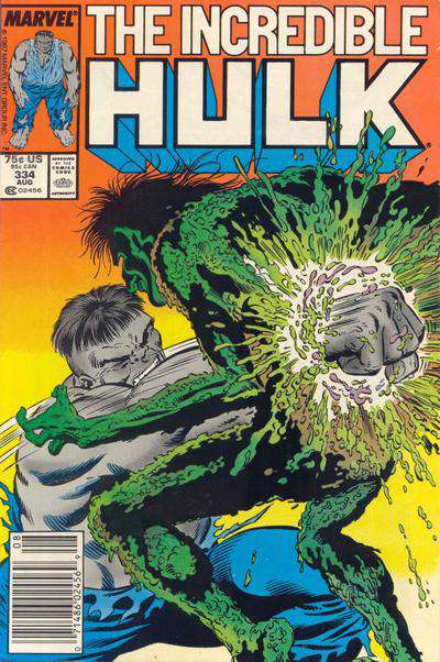 The Incredible Hulk #334 Newsstand Edition