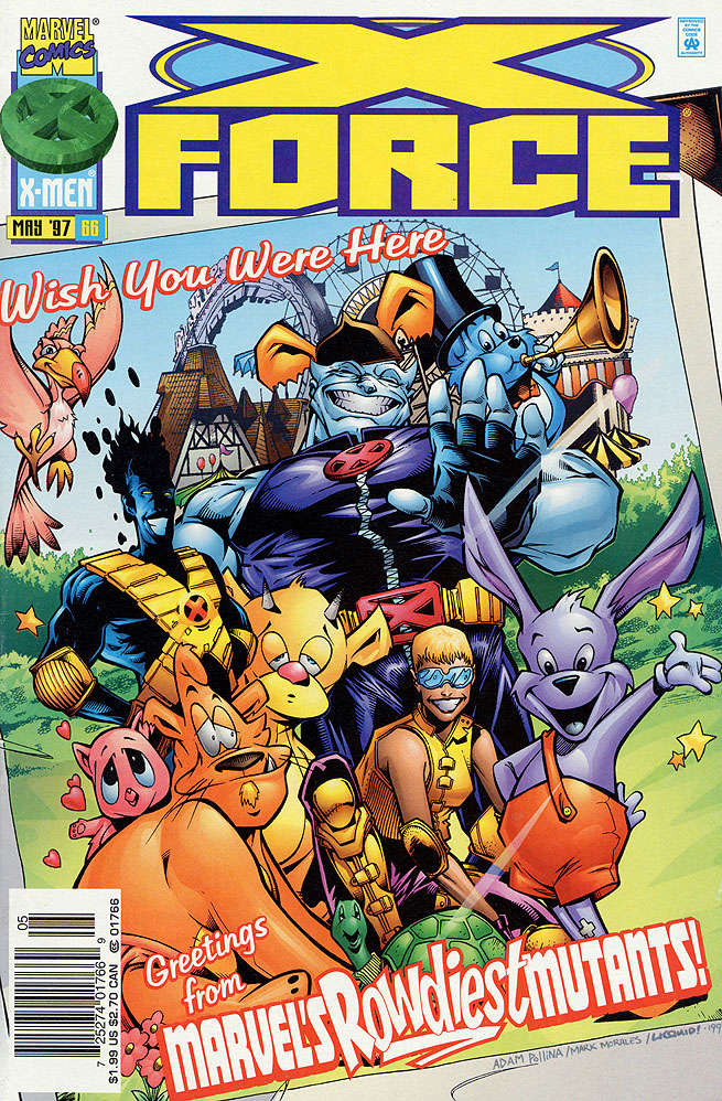 X-Force #66 Newsstand Edition