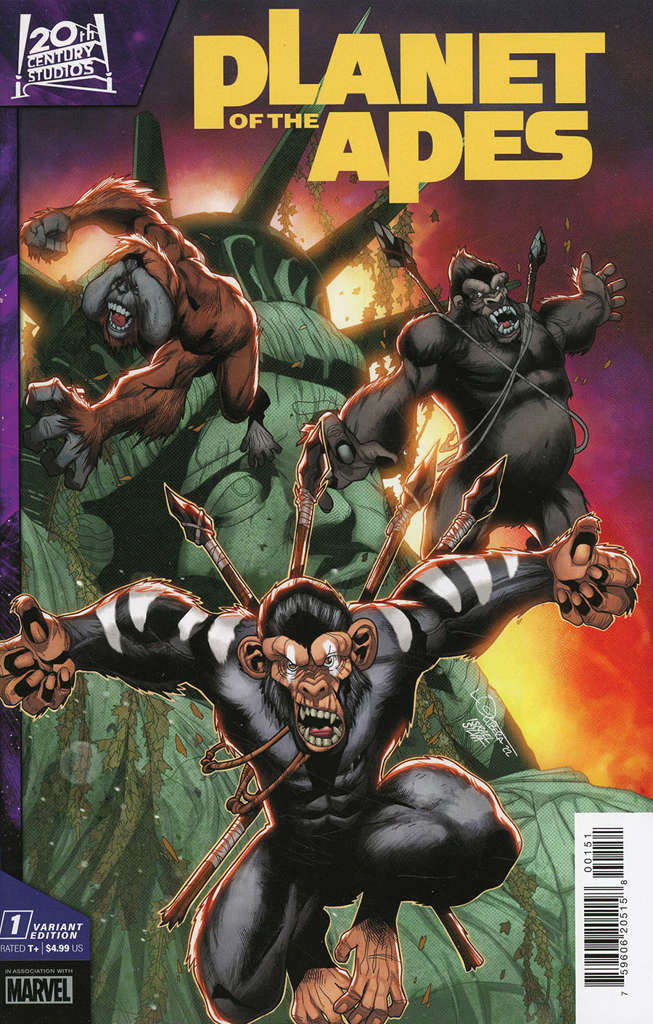 Planet of the Apes (6th Series) #1 Variation C
