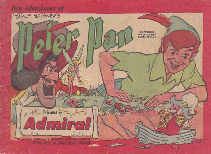Peter Pan Presented By Admiral (Walt Disney’s…)