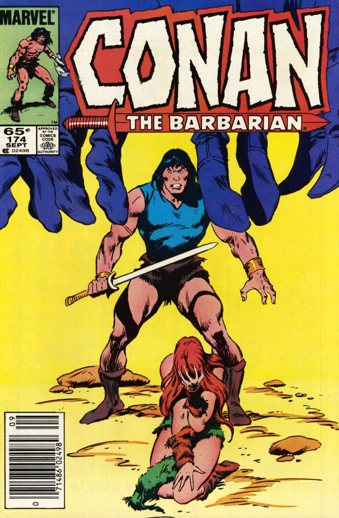 Conan the Barbarian #174 Newsstand Edition