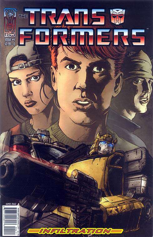 The Transformers: Infiltration #4 Variation D