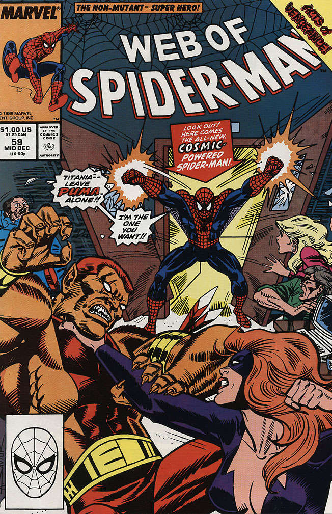 The Web of Spider-Man #59
