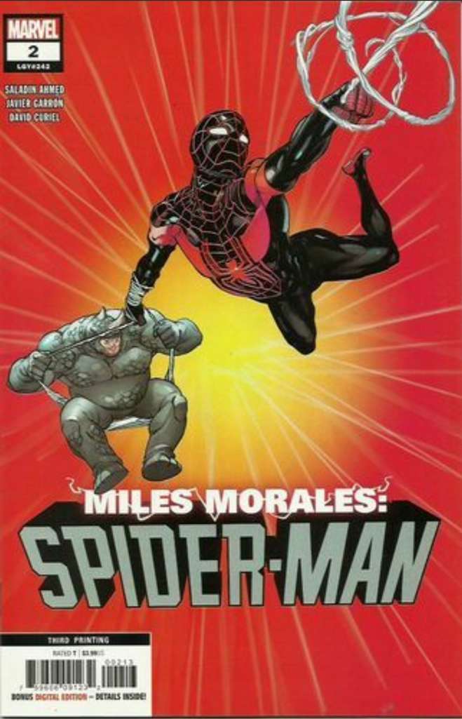 Miles Morales: Spider-Man #2  - 3rd printing