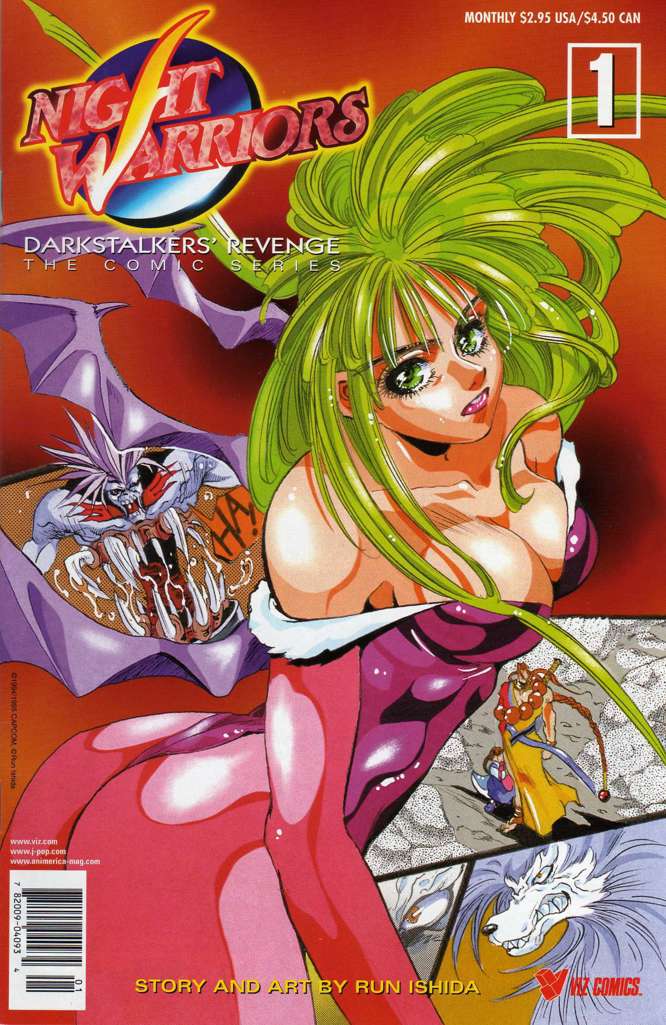 Night Warriors: Darkstalkers’ Revenge the Comic Series