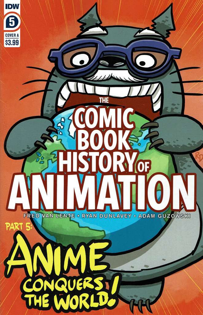 Comic Book History of Animation #5 Variation A