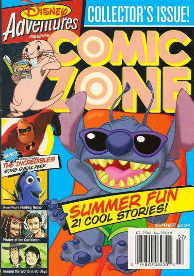 Disney Adventures Comic Zone 