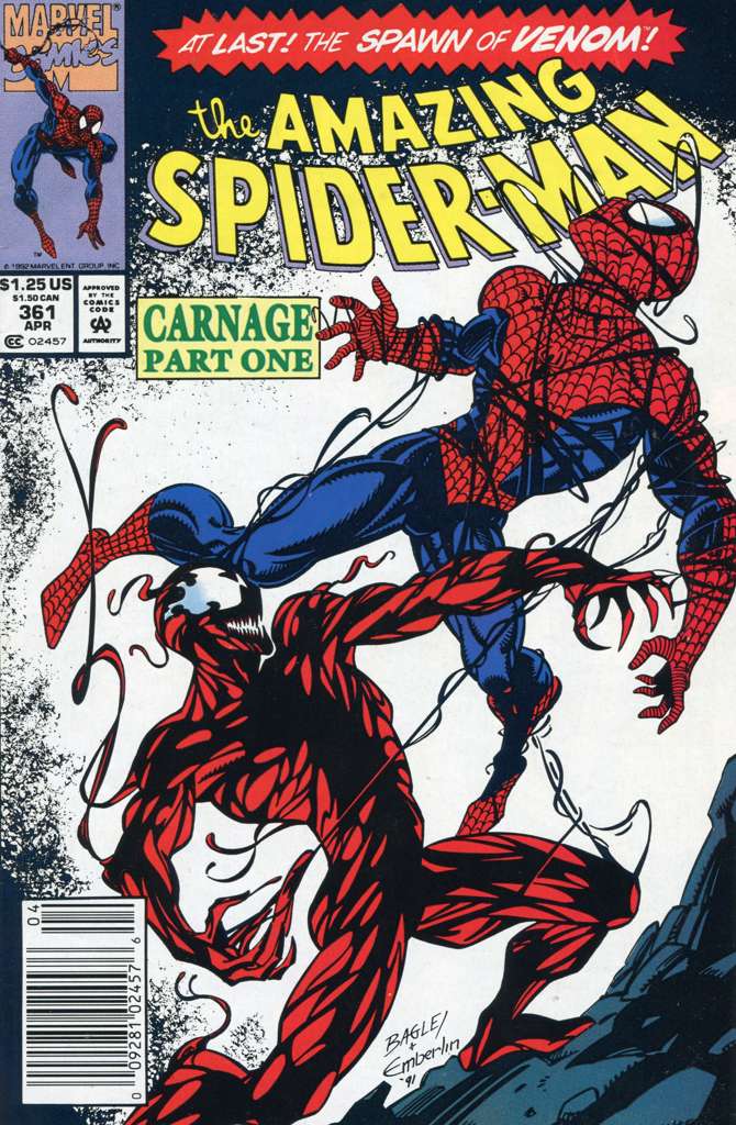 The Amazing Spider-Man #361 Newsstand Edition
