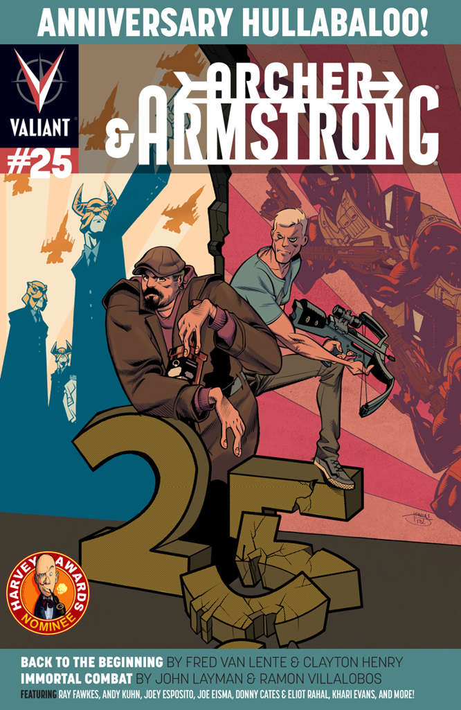 Archer and Armstrong (2nd Series) #25 Variation B