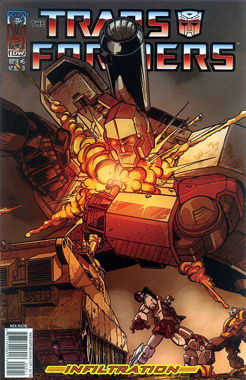 The Transformers: Infiltration #5 Variation D