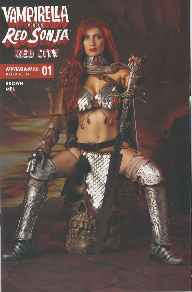 Vampirella vs. Red Sonja: Red City #1 Variation D