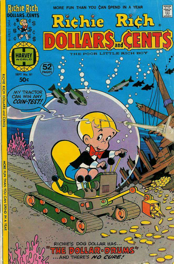 Richie Rich Dollars & Cents #81