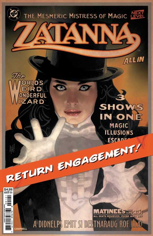 Zatanna (4th Series) #1 Variation C