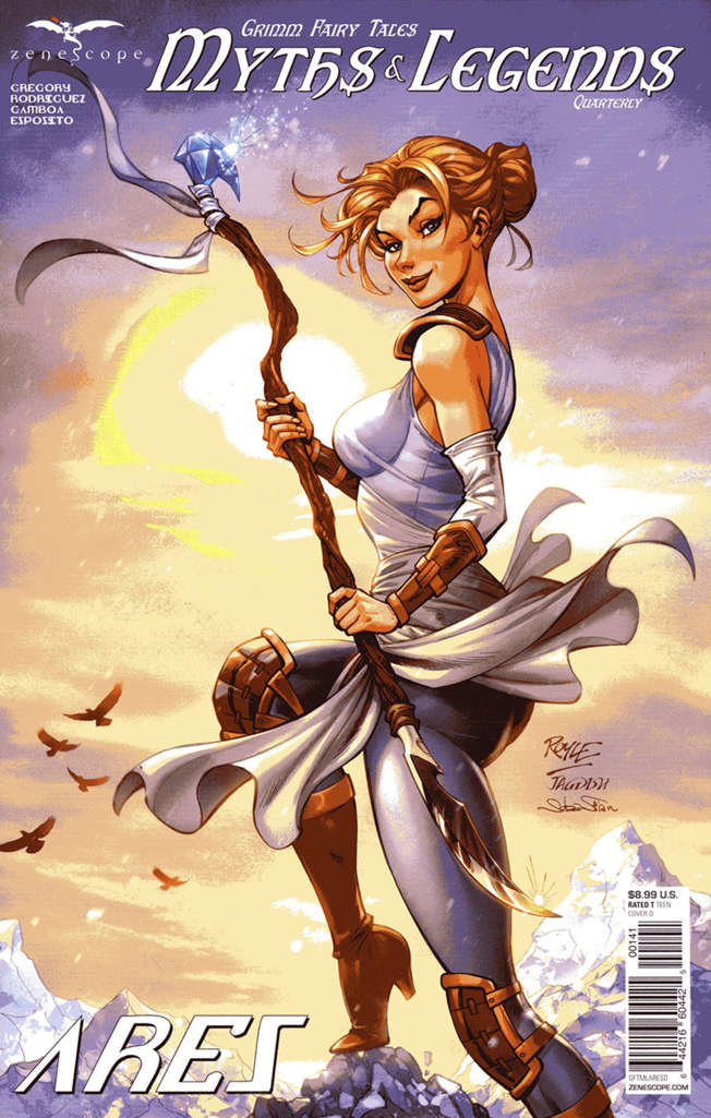 Grimm Fairy Tales Myths & Legends Quarterly: Ares #1 Variation D