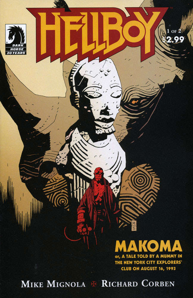 Hellboy: Makoma, or, A Tale Told By a Mummy in the New York City Explorers’ Club on August 16, 1993
