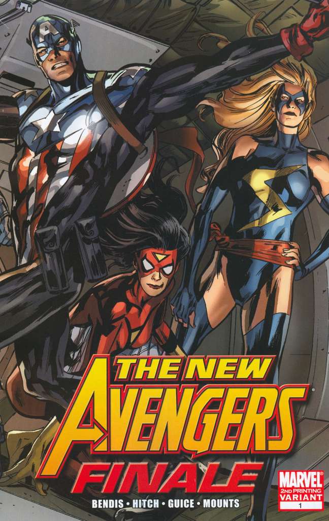 New Avengers Finale #1 Variation A - 2nd printing