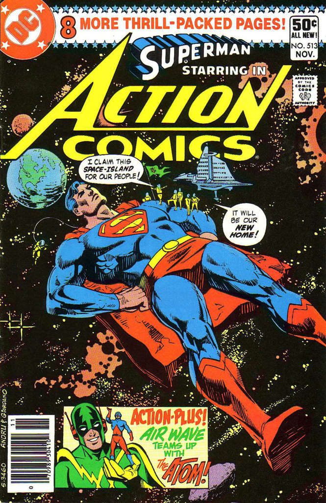 Action Comics #513 Newsstand Edition
