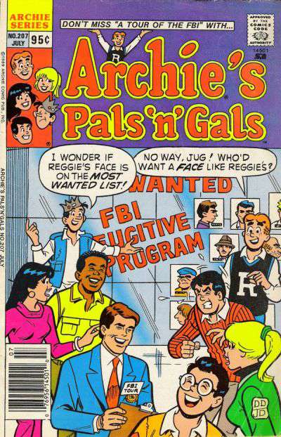 Archie’s Pals ’n Gals #207 Newsstand Edition