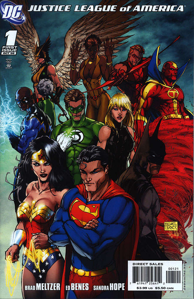Justice League of America (2nd Series) #1 Variation C