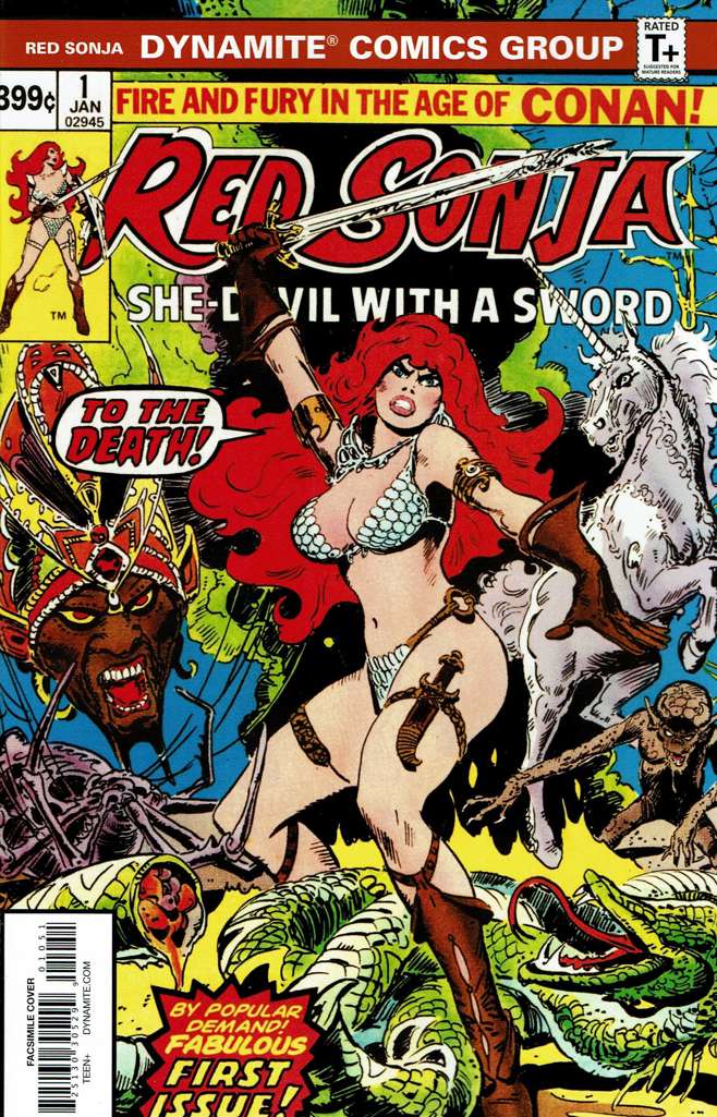 Red Sonja (Vol. 1) #1 Variation A