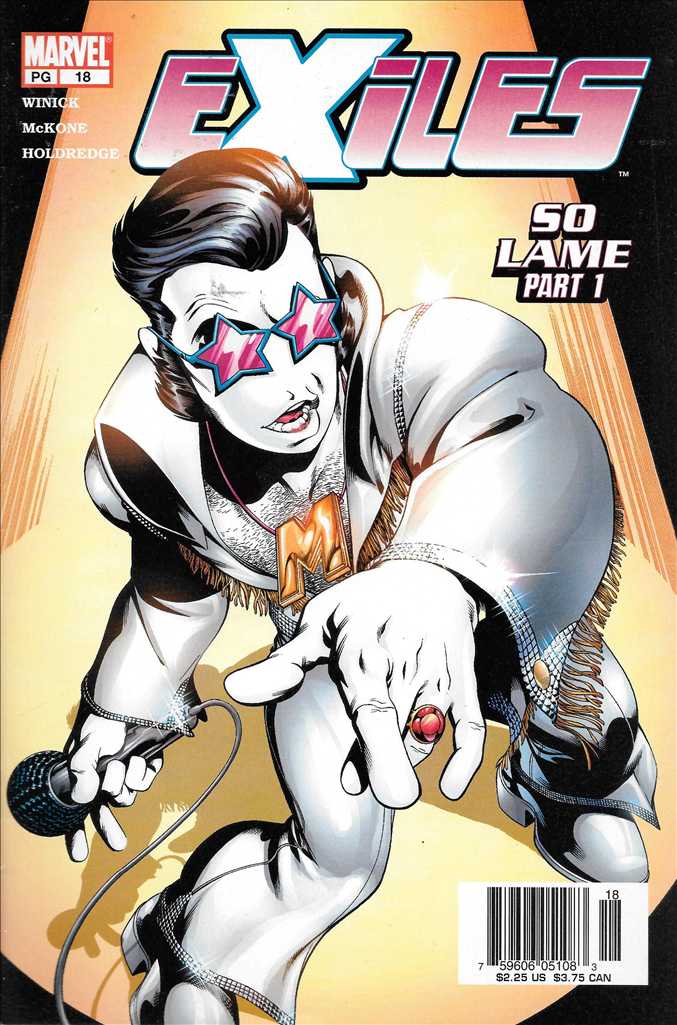 Exiles (Marvel) #18 Newsstand Edition