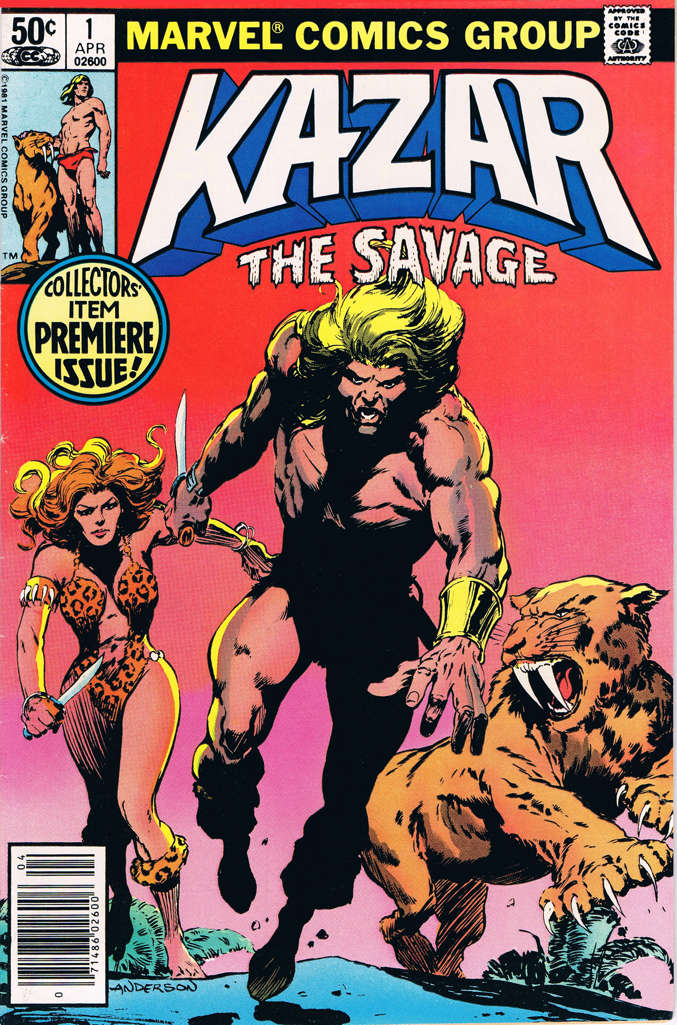 Ka-Zar the Savage #1