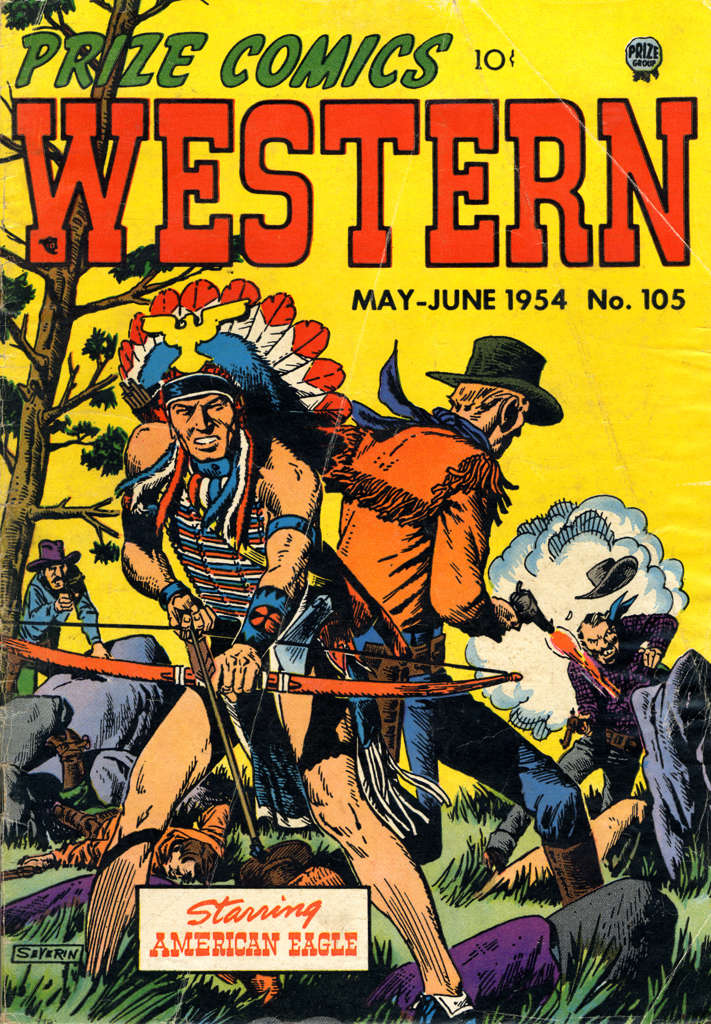 Prize Comics Western #105