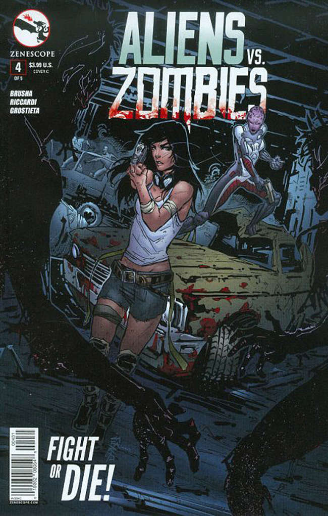 Aliens Vs. Zombies #4 Variation C