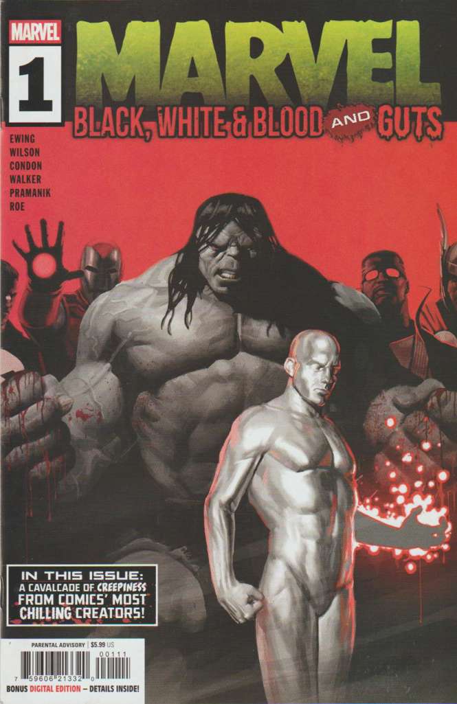 Marvel: Black, White &amp; Blood and Guts