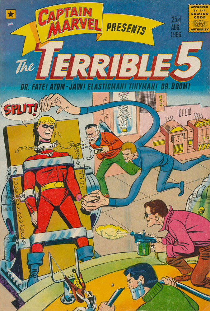 Captain Marvel Presents the Terrible Five