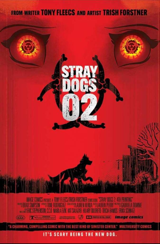 Stray Dogs #2  - 4th printing