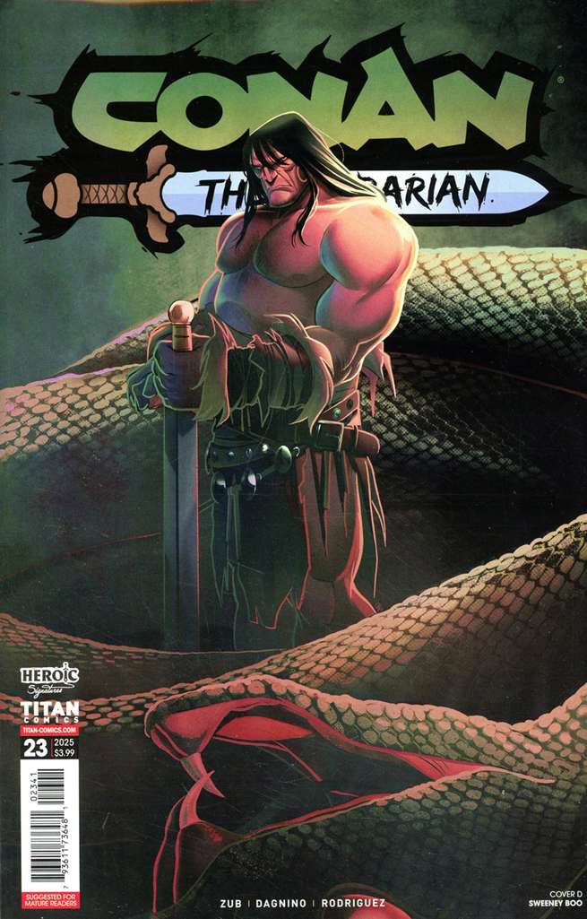 Conan: The Barbarian (Titan) #23 Variation D
