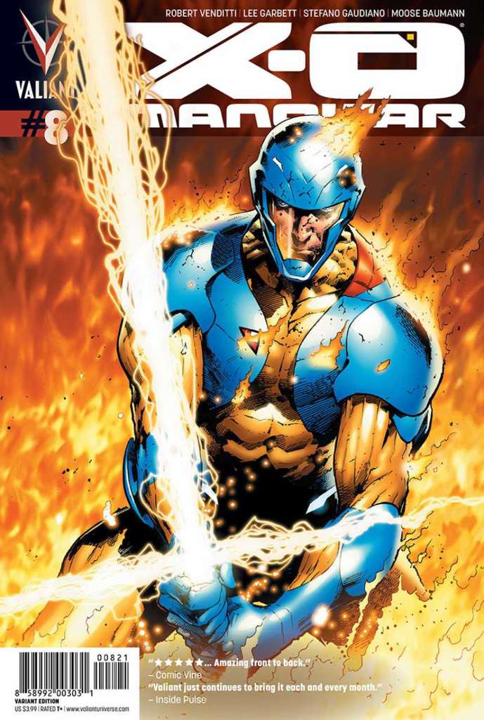 X-O Manowar (3rd Series) #8 Variation A