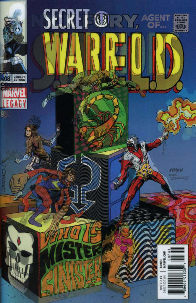 Secret Warriors (2nd Series) #8 Variation B