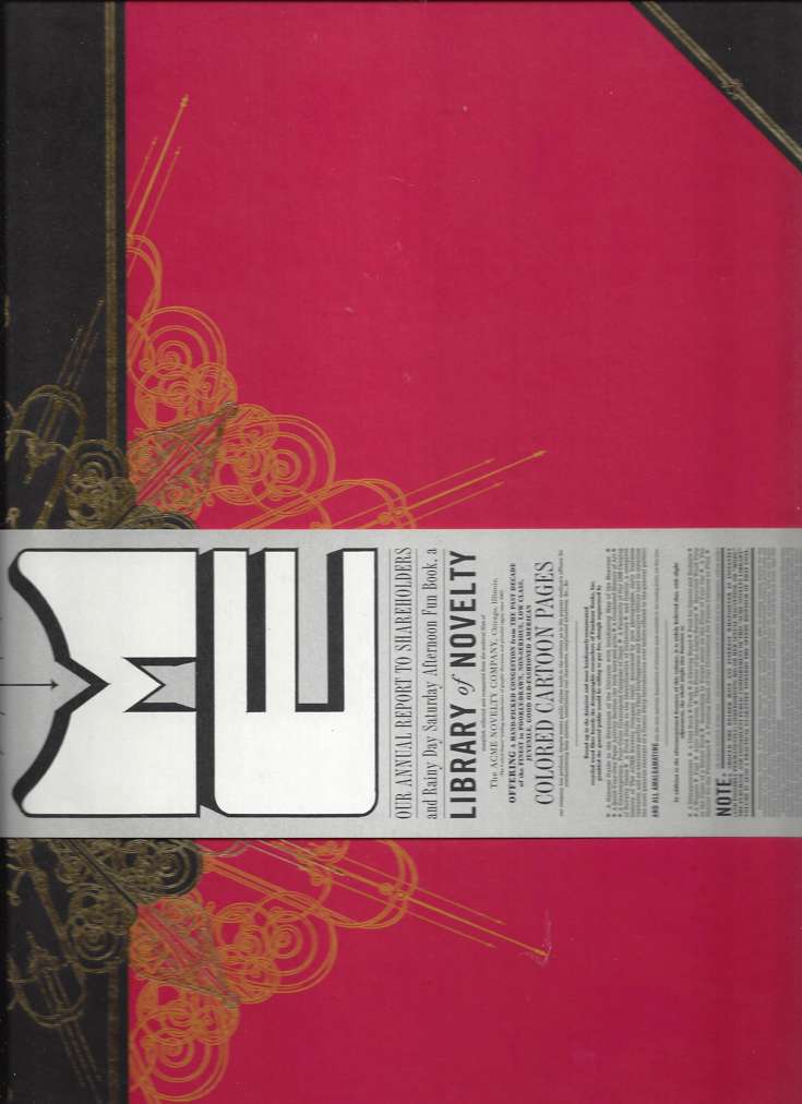 The Acme Novelty Library Final Report to Shareholders and Saturday Afternoon Rainy Day Fun Book